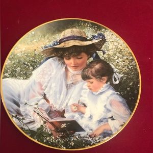 1985 once upon a time collectors plate from the Reco collection